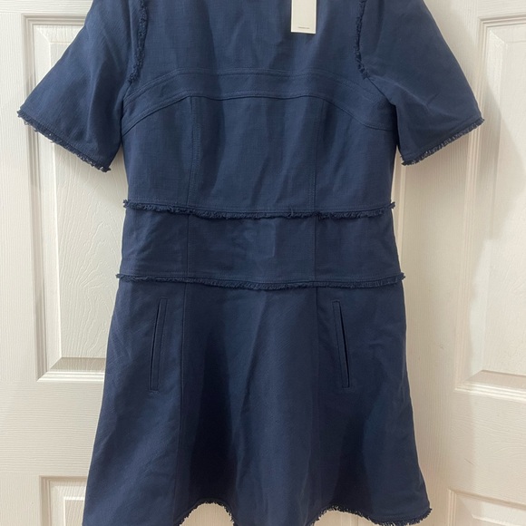 Navy Blue Kids Dress navy blue - Picture 1 of 6